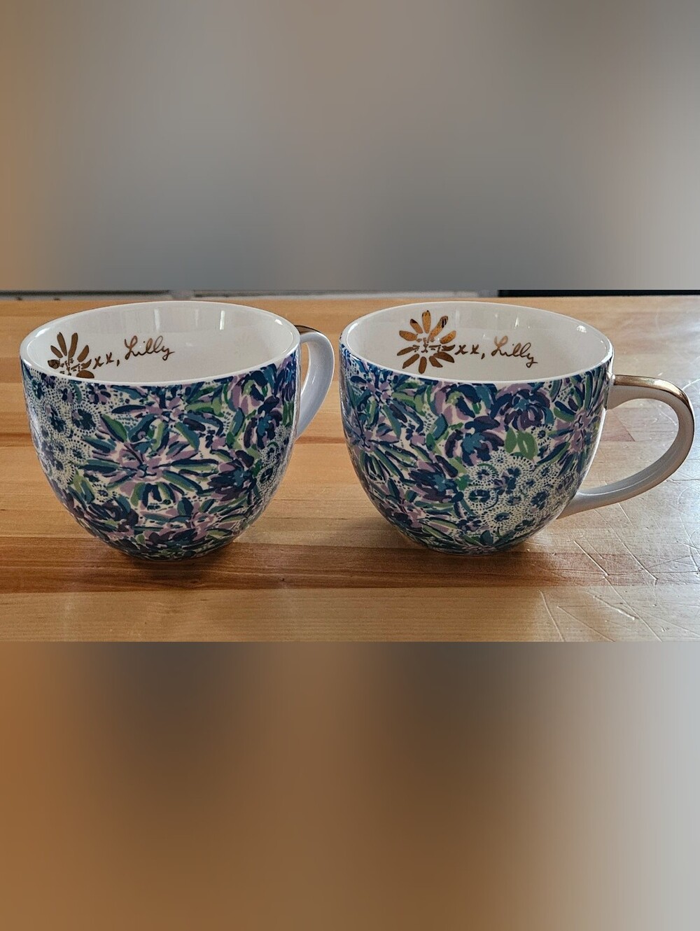 Set Of 2 Lilly Pulitzer Mugs